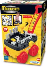 Otroška delavnica - Voziček za vlečenje delavnica Mecanics Trolley Écoiffier z delovnim orodjem 19 delov od 18 mes_4