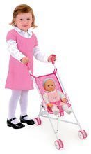 Játék babakocsik 18 hónapos kortól - Golf babakocsi játékbabának Disney Hercegnők Smoby (tolókar  57,5 cm) rózsaszín 24 hó-tól_0