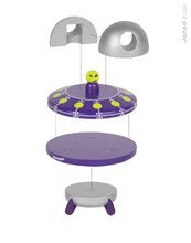 Autíčka - Drevená magnetická skladačka UFO Kit Magnet Janod 9 dielov od 24 mes_0