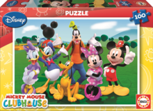 Dječje puzzle od 100 do 300 dijelova - EDUCA 14209 PUZZLE CARDBOARD Mickey 100 ks _1