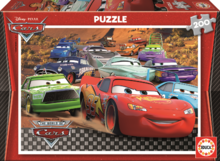 Puzzle pentru copii 100 - 300 de bucăți - Puzzle Disney Maşini Educa 200 piese de la 6 ani_1