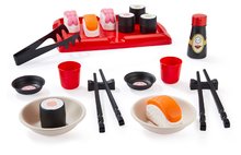 Játékkonyha kiegészítők és edények - Élelmiszerek játékkonyhába Sushi 100% Chef Écoiffier 23 kiegészítő dobozban 18 hó-tól_0