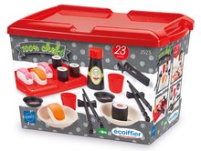 Accesorii și vase de bucătărie de jucărie - Alimente pentru bucătărie Sushi 100% Chef Écoiffier 23 accesorii în caserolă de la 18 luni_3