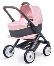 Cărucioare de la 18 luni - Set cărucior combinație triplă Powder Pink 3în1 Maxi Cosi&Quinny Smoby și scaun auto_3