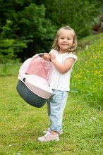 Kočíky od 18 mesiacov - Kočík trojkombinácia Powder Pink 3in1 Maxi Cosi&Quinny Smoby hlboký a športový a prenosná postieľka pre 42 cm bábiku_4