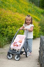 Kolica od 18 mjeseci - Set kombinirana kolica 3u1 Powder Pink 3in1 Maxi Cosi&Quinny Smoby i krevetić s kadom_12