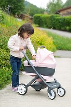 Kočárky od 18 měsíců - Set kočárek trojkombinace Powder Pink 3in1 Maxi Cosi&Quinny Smoby a autosedačka_16