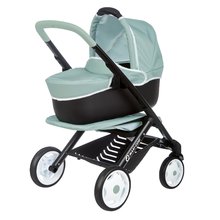 Kočárky od 18 měsíců - Kočárek trojkombinace Maxi Cosi 3in1 Pushchair+Pram Sage Smoby hluboký/sportovní/přenosná postýlka pro 42 cm panenku olivový_3