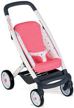 Kolica od 18 mjeseci - Set duboka kolica u tri kombinacije Trio Pastel Maxi Cosi & Quinny 3u1 Smoby i hranilica, autosjedalica i njihaljka s lutkom i odjećom_5