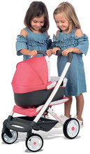 Kolica od 18 mjeseci - Set duboka kolica u tri kombinacije Trio Pastel Maxi Cosi & Quinny 3u1 Smoby i hranilica, autosjedalica i njihaljka s lutkom i odjećom_10