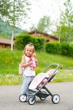 Kompleti za oskrbo punčk in dojenčkov - Komplet hišica za dojenčka Large Doll's Play Center Natur D'Amour Baby Nurse Smoby in voziček za dvojčka z nosilko in zdravniški kovček_41