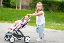 Kompleti za oskrbo punčk in dojenčkov - Komplet hišica za dojenčka Large Doll's Play Center Natur D'Amour Baby Nurse Smoby in voziček za dvojčka z nosilko in zdravniški kovček_42