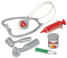 Cărucioare medicale pentru copii - Trusă medicală Écoiffier cu 6 accesorii roşie_0