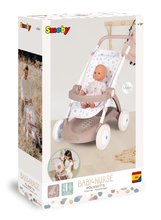 Cărucioare de la 18 luni - Cărucior sport cu husă textilă Pushchair Natur D'Amour Baby Nurse Smoby pentru o păpușă de 42 cm, înălțimea mânerului 58 cm de la 18 luni_7