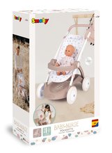 Vozički od 18. meseca - Športni voziček s tekstilno prevleko Pushchair Natur D'Amour Baby Nurse Smoby za 42 cm dojenčka višina ročaja 58 cm od 18 mes_3