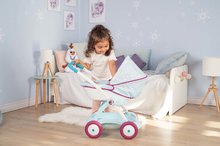 Vozički za punčke in dojenčke kompleti - Komplet globoki voziček za 42 cm dojenčka Frozen Disney Smoby in dojenček MiniKiss z zvokom moder_0