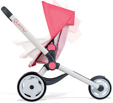 Cărucioare de la 18 luni - Set cărucior sport Trio Pastel Maxi Cosi & Quinny Jogger Smoby cu parasolar rabatabil şi roţi din cauciuc şi scaun de maşină_2