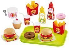 Spielhäuser Sets - Set Häuschen mit Gartenrestaurant Chef House DeLuxe Smoby und ein Reinigungswagen mit Bügelbrett und ein Waffeleisen mit Burgern_8