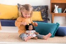 Puppen ab 18 Monaten - Puppe mit Blümchen Capucine Florolle Ma Premiere Poupée Corolle mit braunen Augen 32 cm dunkles Haar ab 18 Monate_1