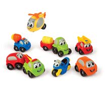 Produse vechi - Set de 8 mașini Vroom Planet Smoby lungime de 8 cm de la 12 luni_0