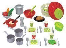 Küchengeräte - Toaster-Set Mini Tefal Smoby Tefal Handmixer Tefal Wasserkocher und Schüssel mit Gemüse_0