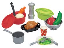 Electrocasnice mici de jucărie - Set prăjitor de pâine Smoby mixer de mână Tefal, fierbător de apă Tefal şi bol de legume_2