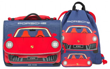 Set ghiozdan școlar It Bag Midi Porsche Jeune Premier