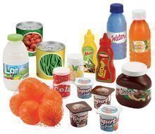 Obchody pre deti sety - Set obchod Bio Ovocie-Zelenina Organic Fresh Market Smoby a elektronická kuchynka s vaflovačom mixérom kávovarom a potravinami_3