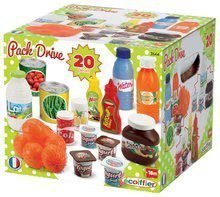 Trgovine kompleti - Komplet trgovina Bio Sadje-Zelenjava Organic Fresh Market Smoby in elektronska kuhinja z opekačem za vaflje kavomatom in živili_30
