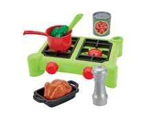 Accesorii și vase de bucătărie de jucărie - Plită pentru bucătărie 100% Chef Écoiffier cu vase şi alimente cu 21 de accesorii de la 18 luni_1