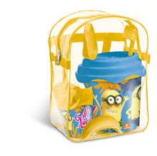 Găleți pentru nisip - Ghiozdan cu set de găleată Minionii Mondo (înălţimea găleţii 17 cm) de la 18 luni_2