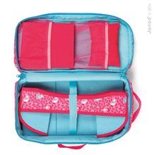 Postieľky a kolísky pre bábiky - Postieľka pre bábiku 36 cm Birdy Paradise Janod textilná v kufríku s perinkou od 24 mes_4