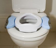 Nočníky a redukcie na toaletu - Cestovný nočník/redukcia na WC Potette Plus bielo-svetlomodrý od 15 mesiacov_2
