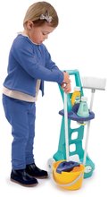 Házimunka - Takarítókocsi és porszívó Cleaning Trolley&Vacuum Cleaner Clean Home Écoiffier 10 kiegészítővel 18 hó-tól_1
