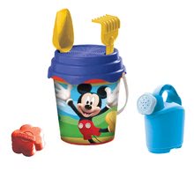 Găleți pentru nisip - Set găleată Mickey Mouse Mondo cu stropitor 7 piese (19 cm înalt) de la 18 luni_0