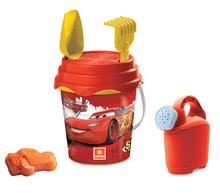 Set secchiello con annaffiatoio Cars Mondo 5 pezzi (altezza 19 cm) da 18 mesi