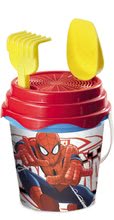 Vedierka do piesku - Batoh s vedro setom Spiderman Mondo (výška vedra 17 cm) od 18 mes_0