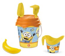 Găleți pentru nisip - Ghiozdan cu set de găleată Minionii Mondo (înălţimea găleţii 17 cm) de la 18 luni_0