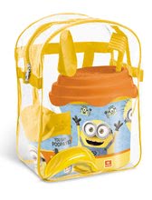 Găleți pentru nisip - Ghiozdan cu set de găleată Minionii Mondo (înălţimea găleţii 17 cm) de la 18 luni_1