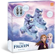 Patine cu rotile pentru copii - Patine cu rotile Frozen Mondo inline mărime de 29-32 cu 3 roţi de la 5 ani_0