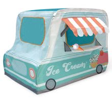 Detské stany - Stan auto zmrzlináreň Ice-cream van tent Mondo tyrkysový_1