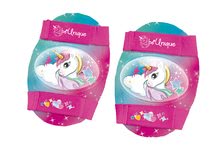 Kinderrollschuhe - Rollschuhe mit Protektoren Einhorn Mondo vier Räder Größe 22-29 rosa_1