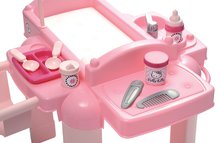 Domčeky pre bábiky sety - Prebaľovací stolík Hello Kitty Écoiffier pre bábiku s 22 doplnkami od 18 mes_0