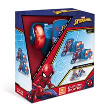 Kinderrollschuhe - Spiderman Mondo Schuhclip mit Rädern und Licht Lager 608ZZ, PVC-Räder 68 mm Durchmesser ab 5 Jahren_2