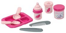 Hišice za dojenčke - Previjalna mizica za dojenčka Nursery Écoiffier s kuhinjo in kopalnico z 22 dodatki rožnata od 18 mes_0