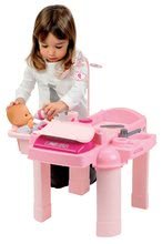 Babaházak - Pelenkázó asztal játékbabának Nursery Écoiffier játékkonyhával és fürdőszobával és 22 db kiegészítővel rózsaszín 18 hó-tól_3
