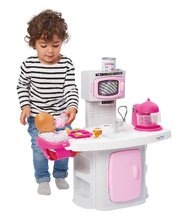 Obyčejné kuchyňky - Kuchyňské studio pro panenku The Baby's Kitchen Écoiffier s vařením a jídelním koutkem od 18 měsíců_2