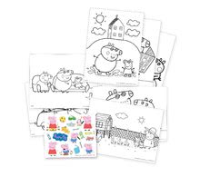 Produse vechi - Bancă şcolară Peppa Pig Smoby cu 20 de accesorii şi cărţi de desenat de la 24 luni_1