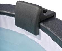 Darček SS24 - Tetiere și suport pentru băuturi Headrest & Cup Holder Set Exit Toys pentru piscine Leather Premium greutate 1,3 kg_3
