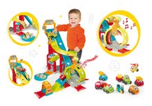 Autodráhy -  NA PREKLAD - Autovía Mega Jump Vroom Planet Smoby Conjunto de 7 coches saltarines desde 18 meses_5